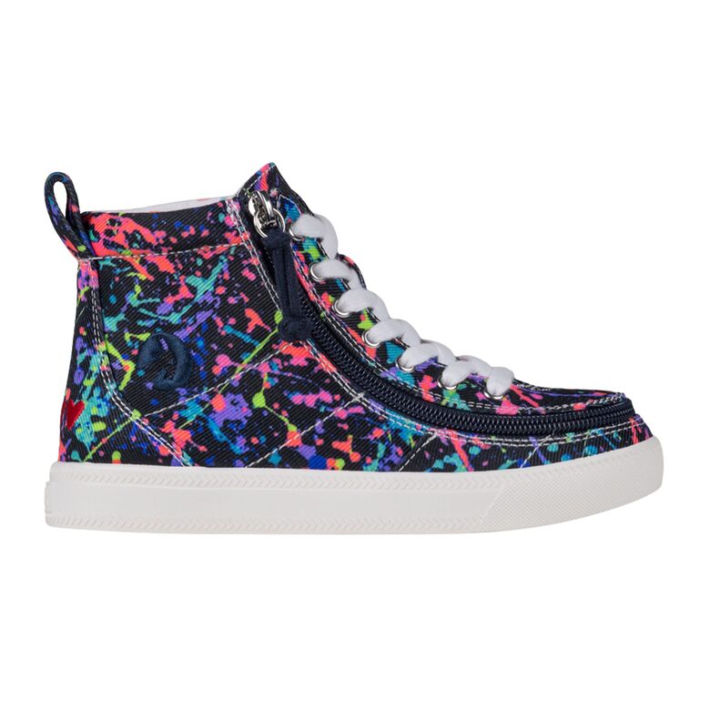 Sasha Splatter Billy Classic Lace High Orthopedic Shoes