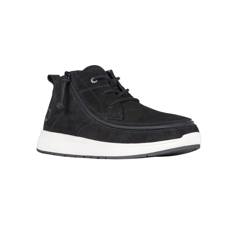 Men's Black Suede BILLY Comfort Chukka Orthopedic Shoes