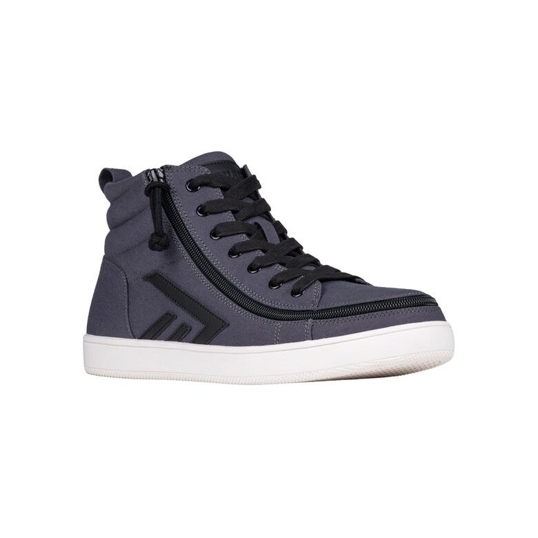 Men's Charcoal/Black CS High Tops Orthopedic Shoes