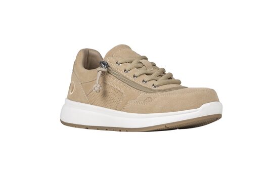 Women's Tan Suede Billy Comfort Jogger Orthopedic Shoes