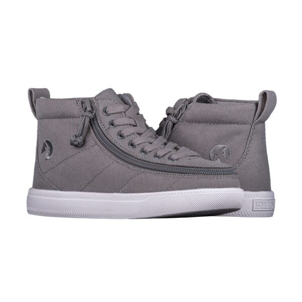 PALIELINĀTA APJOMA ortopēdiskie apavi bērniem ar rāvējslēdzēju  DARK GRAY BILLY CLASSIC HIGH TOP